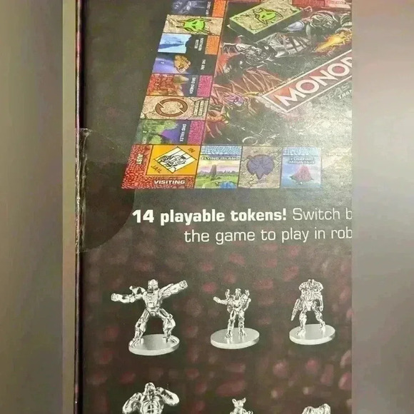 Monopoly Transformers Beast Wars Edition Board Game Hasbro NEW Sealed - Picture 3 of 4